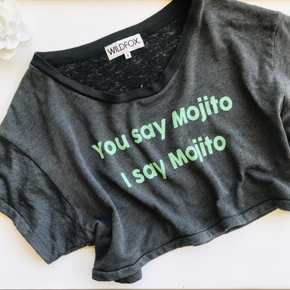 Wildfox Tops - Wildfox Mojito crop